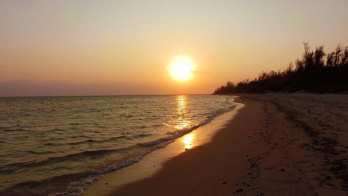 多良間島の夕日